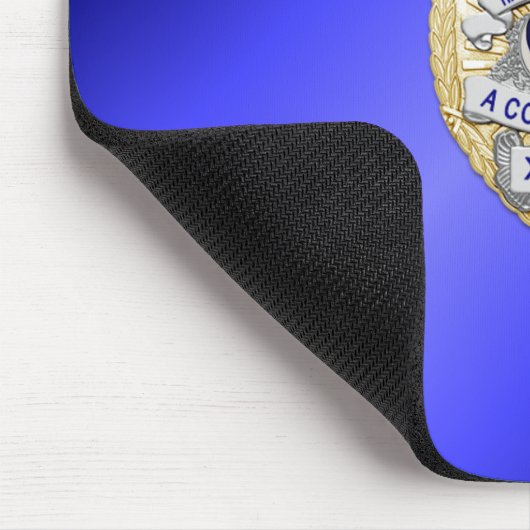 Thin Blue Line Abzeichen Mousepad (Ecke)