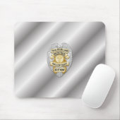 Thin Blue Line Abzeichen Mousepad (Mit Mouse)
