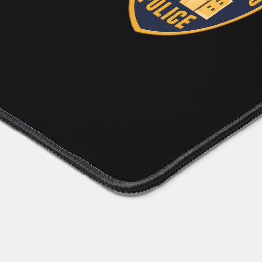 Thin Blue Line - Agency Patch Desk Name Plate Schreibtischunterlage (Ecke)