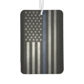 Thin Blue Line Air Freshener Autolufterfrischer (Rückseite)