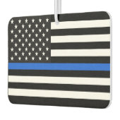 Thin Blue Line American Flag Autolufterfrischer (Links)