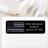 Thin Blue Line - American Flag USA Blue - Police (Insitu)