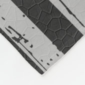 Thin Blue Line - American Flag USA - Police Mama Fleecedecke (Ecke)