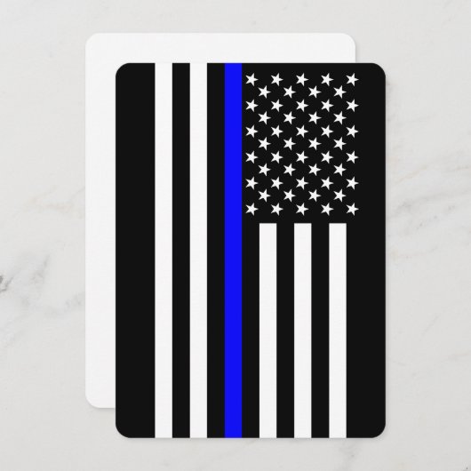 Thin Blue Line American Style (Vorne/Hinten)