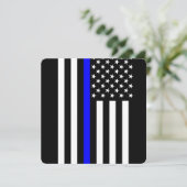Thin Blue Line American Style (Stehend Vorderseite)