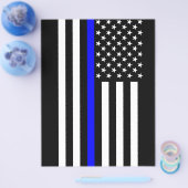 Thin Blue Line American Style Flyer (Einzeln)