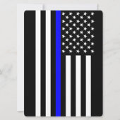 Thin Blue Line amerikanischer Stil (Vorderseite)