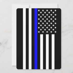 Thin Blue Line amerikanischer Stil