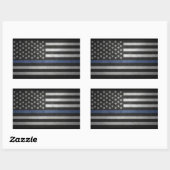 Thin Blue Line Aufkleber (Blatt)