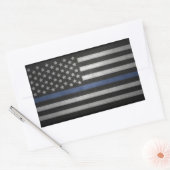 Thin Blue Line Aufkleber (Umschlag)