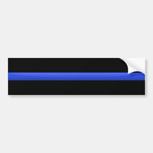 Thin Blue Line Autoaufkleber