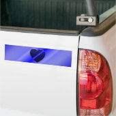 Thin Blue Line Autoaufkleber (Auf Lkw)