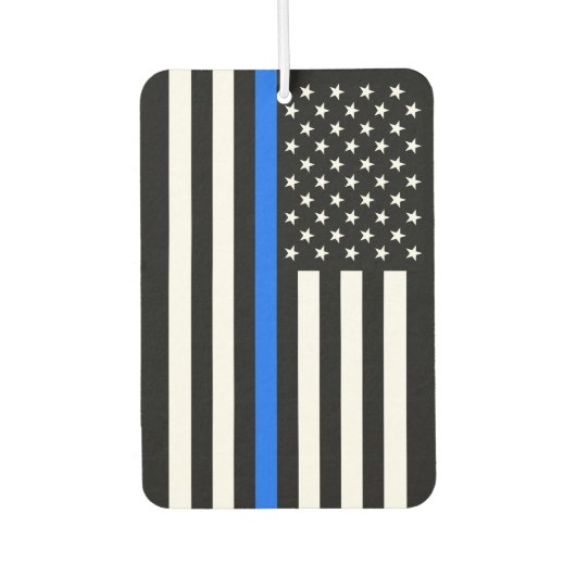 "THIN BLUE LINE" AUTOLUFTERFRISCHER (Vorderseite)
