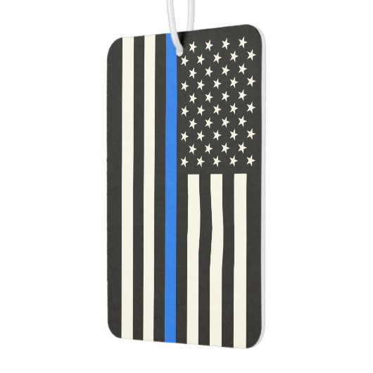 "THIN BLUE LINE" AUTOLUFTERFRISCHER (Links)