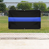 Thin Blue Line Banner (Insitu)
