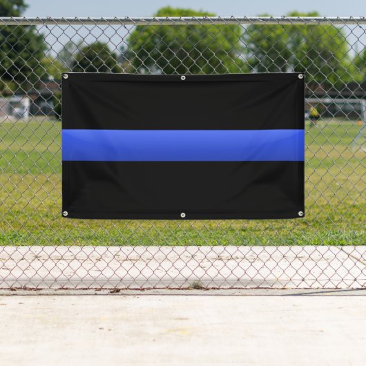 Thin Blue Line Banner (Insitu)