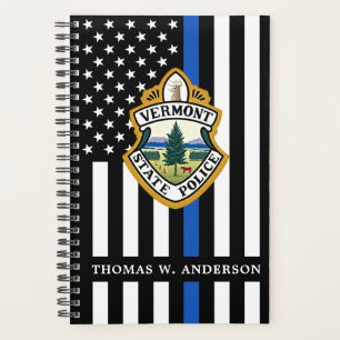 Thin Blue Line Benutzerlogo Polizeibehörde  Planer