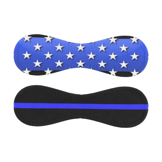 Thin Blue Line Big US Flagge Baseball (Paneele)