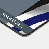 Thin Blue Line Brothers Keeper-Abzeichen Schreibtischunterlage (Ecke)