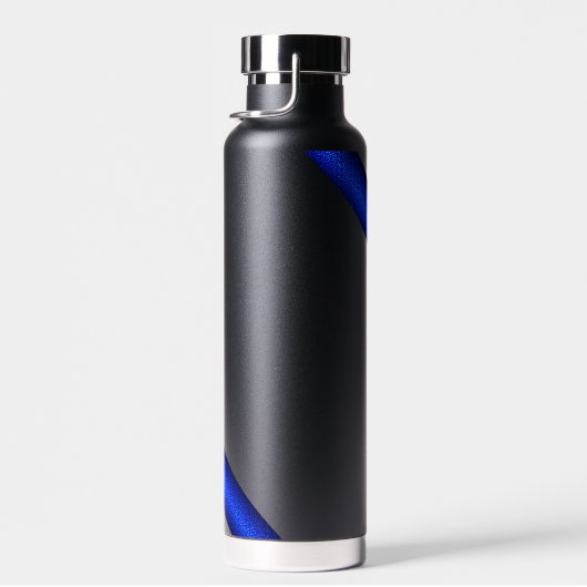 Thin Blue Line Brüder Abzeichen halten Trinkflasche (Rechts)