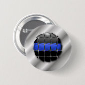Thin Blue Line Button (Vorne & Hinten)