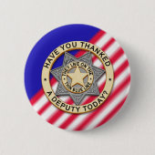 Thin Blue Line Button (Vorderseite)