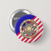 Thin Blue Line Button (Vorne & Hinten)