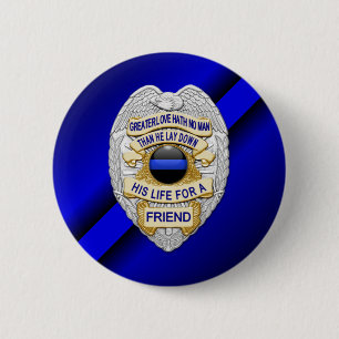 Thin Blue Line Button