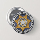 Thin Blue Line Button (Vorne & Hinten)