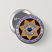 Thin Blue Line Button (Vorne & Hinten)
