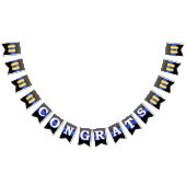 Thin Blue Line Captain Werbeaktion Bunting Flags Wimpelkette (Alle)