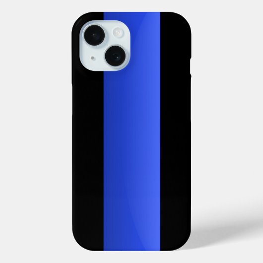 Thin Blue Line Case-Mate iPhone Hülle (Rückseite)