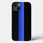 Thin Blue Line Case-Mate iPhone Hülle (Rückseite)
