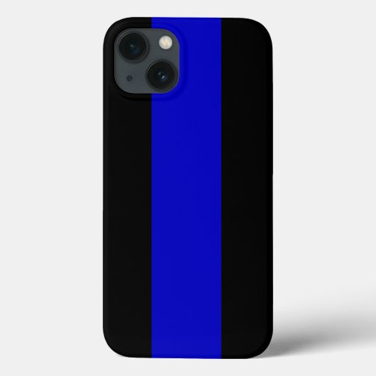 Thin Blue Line Case-Mate iPhone Hülle (Rückseite)