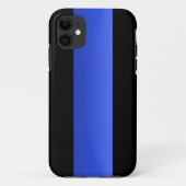 Thin Blue Line Case-Mate iPhone Hülle (Rückseite)