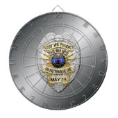 Thin Blue Line Dartscheibe (vorne)