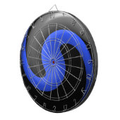 Thin Blue Line Dartscheibe (Vorderseite rechts)