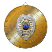 Thin Blue Line Dartscheibe (vorne)