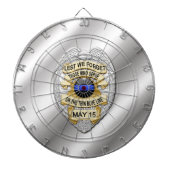 Thin Blue Line Dartscheibe (vorne)