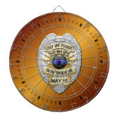 Thin Blue Line Dartscheibe (vorne)