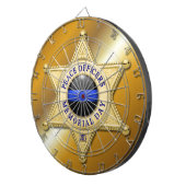 Thin Blue Line Dartscheibe (Vorderseite rechts)