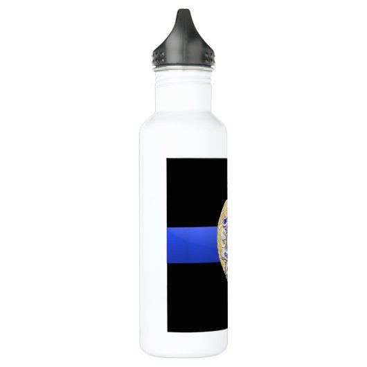 Thin Blue Line Edelstahlflasche (Links)