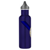 Thin Blue Line Edelstahlflasche (Links)