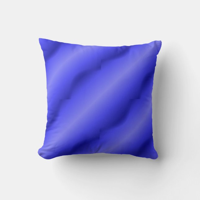 Thin Blue Line - Eindeutige Designs Kissen (Vorderseite)