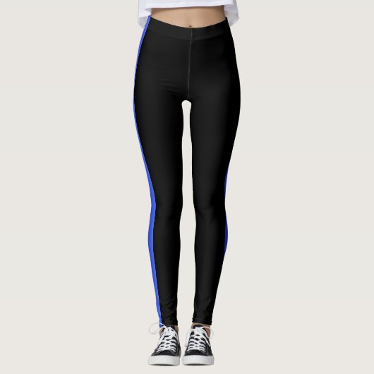 Thin Blue Line - Engel in My Pocket Leggings (Vorderseite)