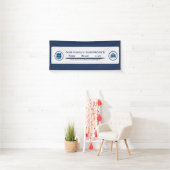 Thin Blue Line Familienbanner Banner (Insitu)
