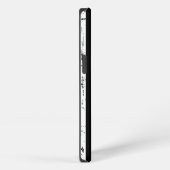 Thin Blue Line Flag Case iPhone Hülle (Rechte Seite)