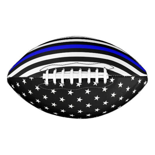 Thin Blue Line Flag Football (Vorderseite)