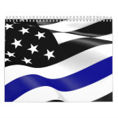 Thin Blue Line Flag Kalender (Titelbild)