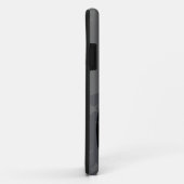 Thin Blue Line - Flag Salute Case-Mate iPhone Hülle (Hinten/Rechts)